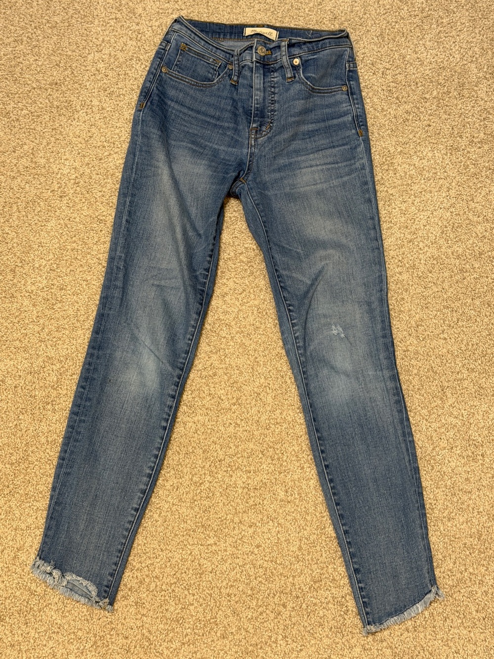 Madewell Women’s 10” High Rise Skinny Jeans - Mid Wash